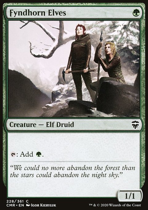 Fyndhorn Elves